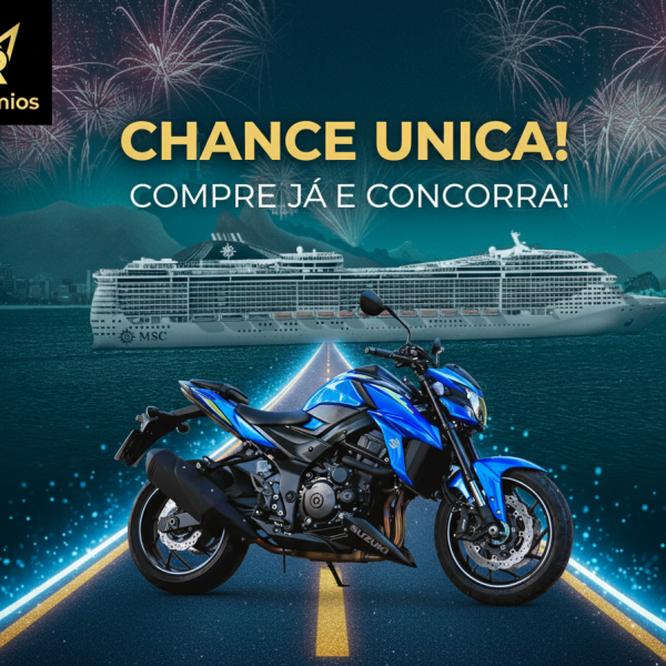 GSX 750 + VIAGEM DE CRUZEIRO ALL INCLUSE!